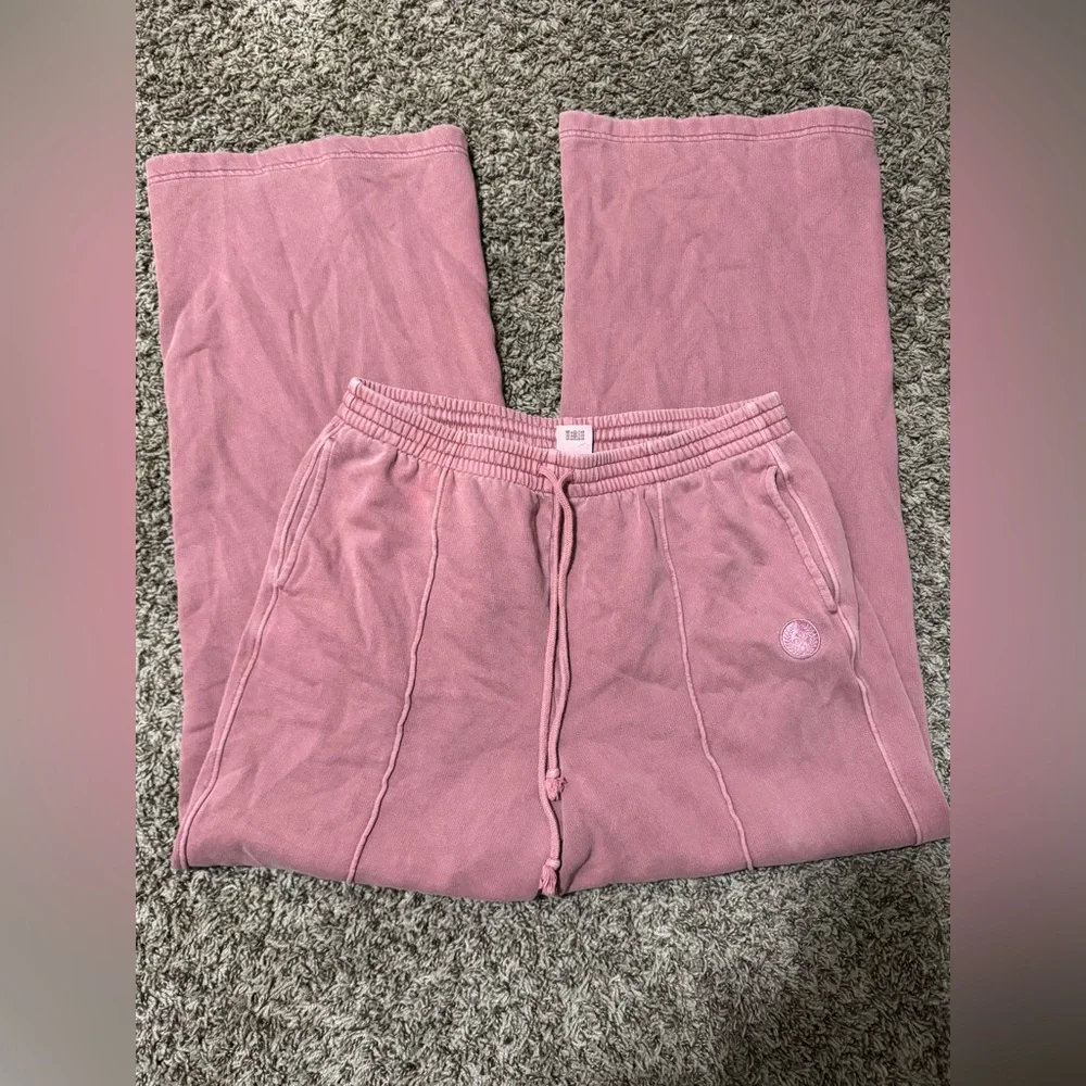 Victoria Secret Pink Premium Fleece Wide-Leg Pants - Picture 7 of 8